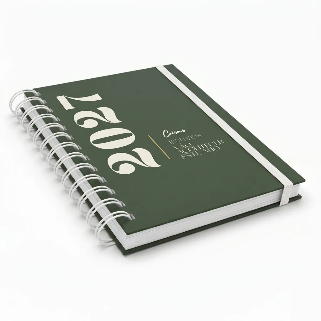 Agenda 2027 Coisas Incríveis – Verde, capa