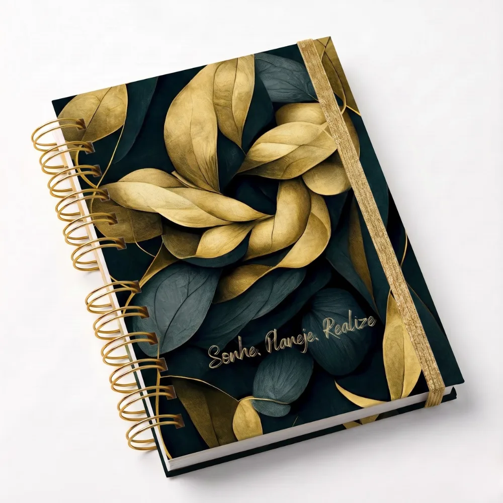 Capa Folhas Douradas